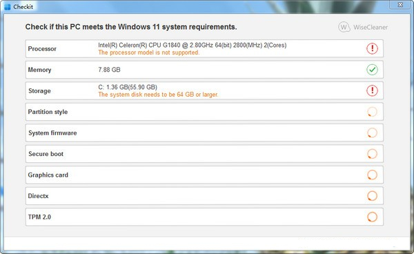 Checkit(Win11检测工具)