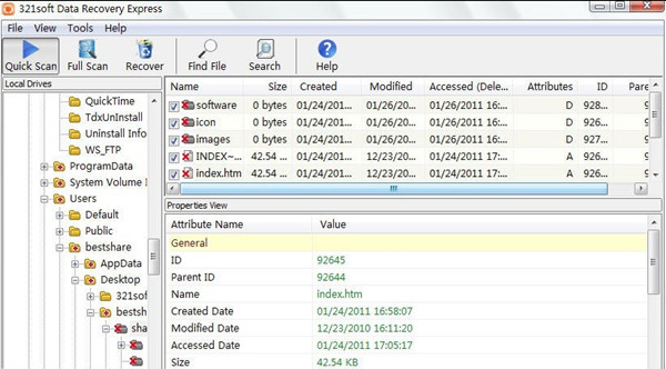 321数据恢复大师
