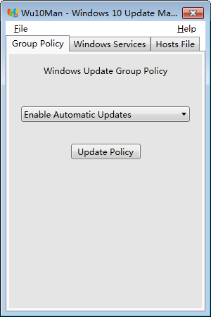 Wu10Man(禁用win10自动更新)