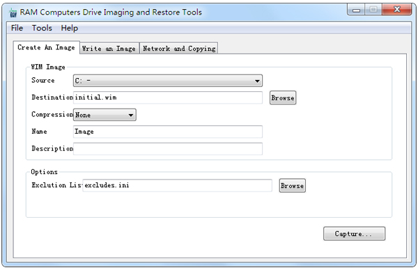 ImageXGUI(磁盘备份工具)