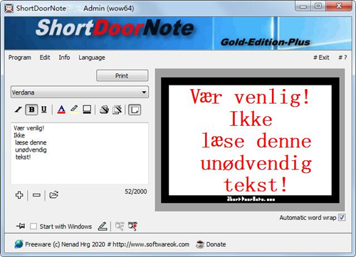 ShortDoorNote(速记工具)V3.11