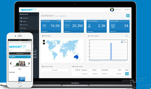 OpenCart(镜像部署软件)