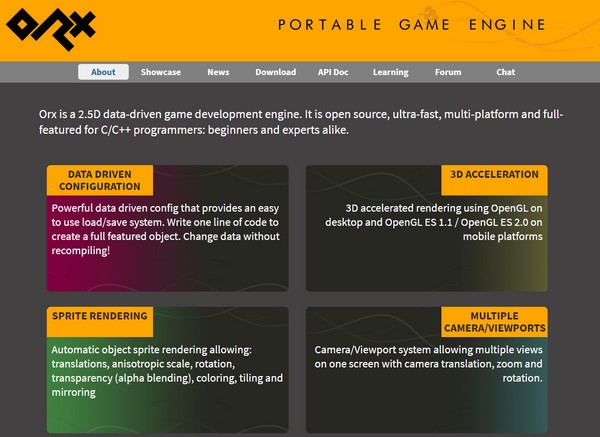 Orx(2d游戏开发软件)