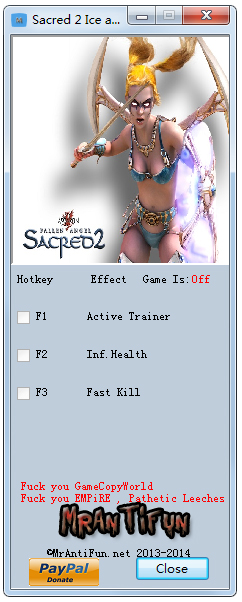 圣域2堕落天使冰与血修改器