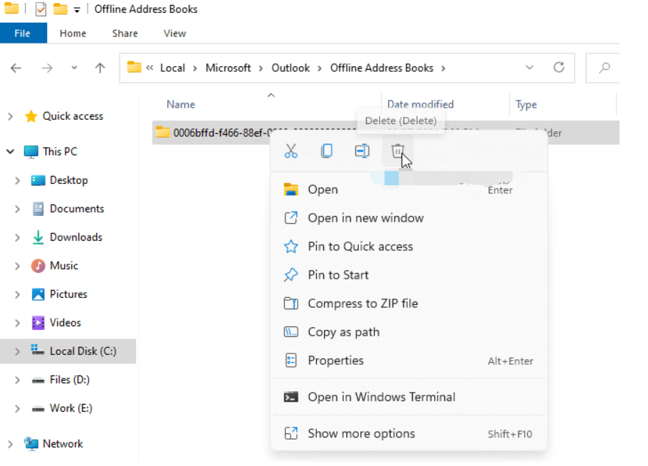 Win11中使用Outlook时错误代码0x80190194-0x90019怎么办?