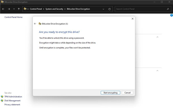 如何在Win11上快速加密硬盘?Win11上快速加密硬盘方法步骤