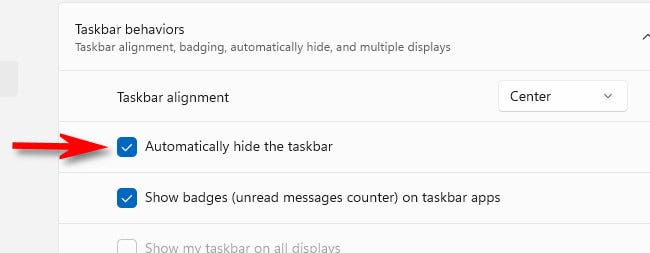 如何在Windows11上隐藏任务栏?Windows11上隐藏任务栏方法
