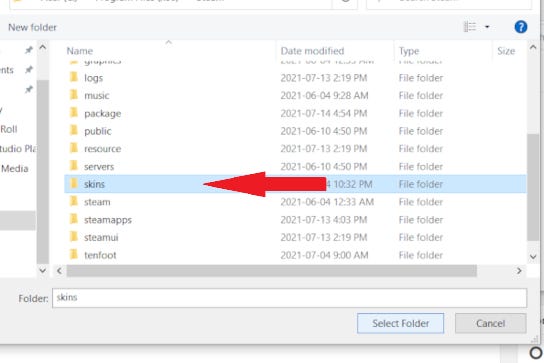 如何在Windows10上安装Steam皮肤?