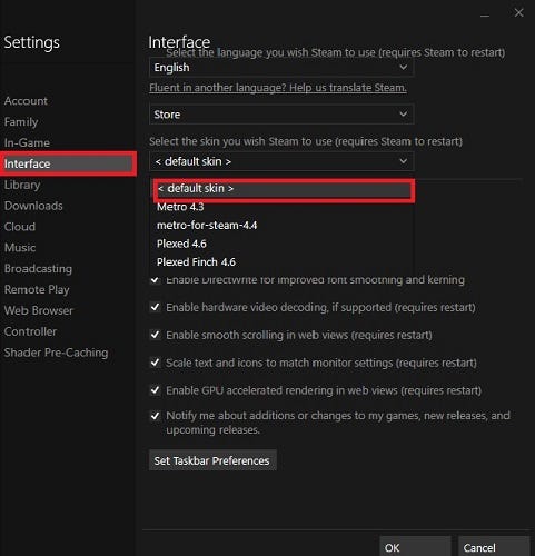 如何在Windows10上安装Steam皮肤?