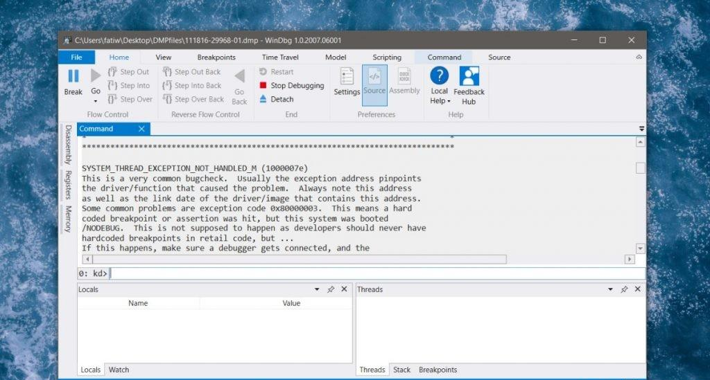 更新Win10 21H1补丁KB5003637出现System Thread Exception Not Handled错误怎么办?