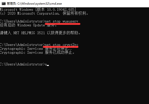 Win10专业版更新错误代码0x800707e7怎么办?