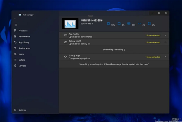 Windows 11全新任务管理器首曝光:UI大变化!