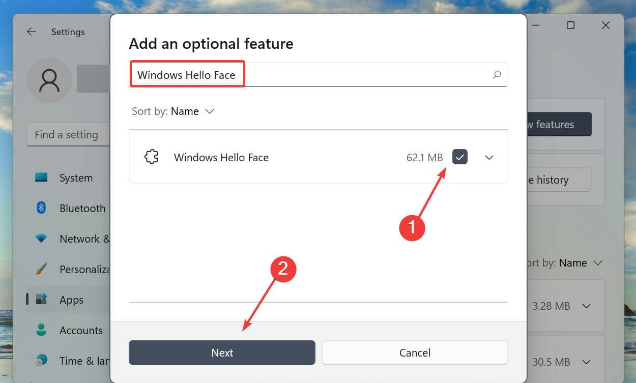 Win11如何安装Hello面部驱动程序?