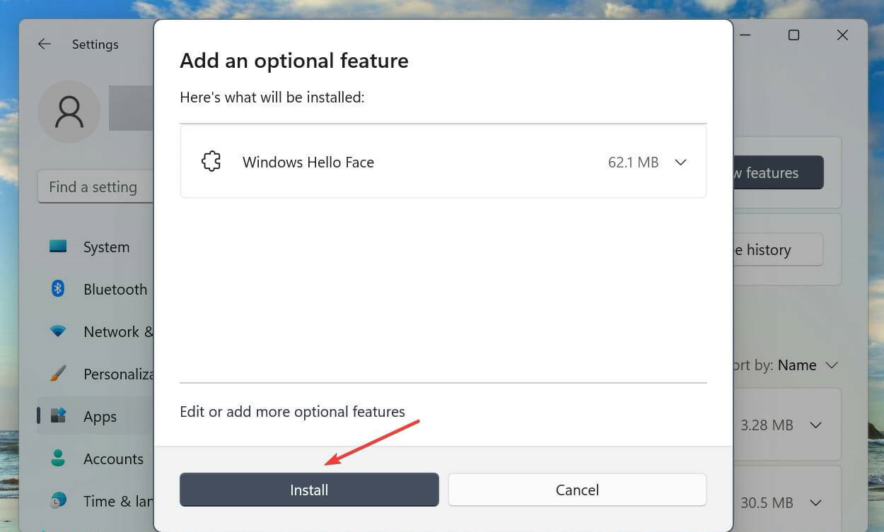 Win11如何安装Hello面部驱动程序?