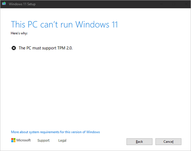 Win11更新怎么绕过TPM验证?任意版本绕过TPM验证检测的方法