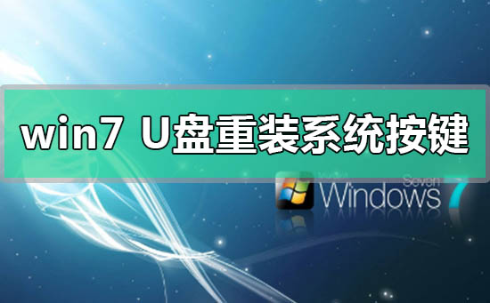 win7U盘重装系统按什么键进入的解决方法