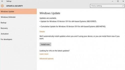 Windows10正式版10586.122升级失败怎么办