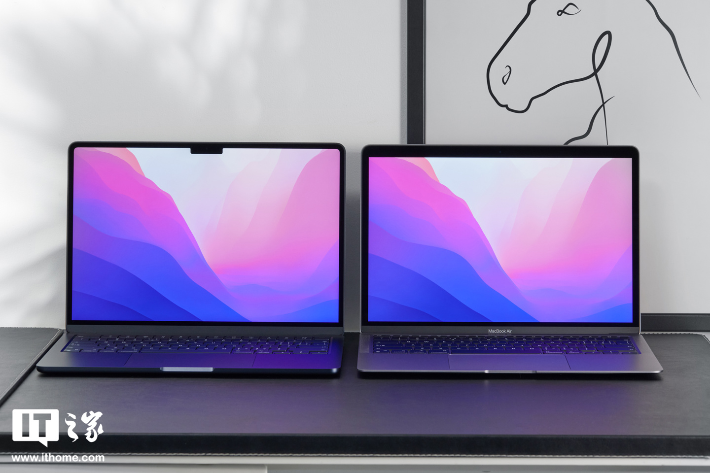 【IT之家开箱】苹果 M2 MacBook Air 午夜色图赏:全新纤薄设计,采用刘海屏