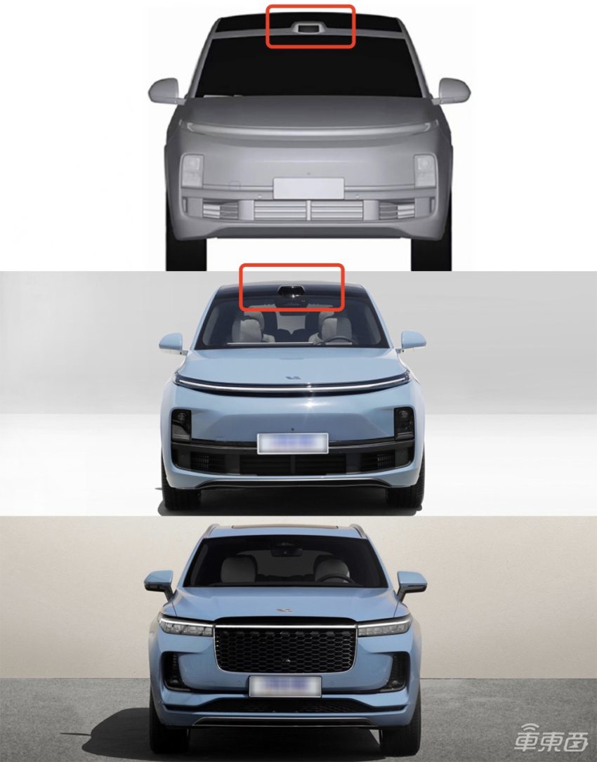 理想 L9 还没交付,小号 L9 就要来了?专利图、路测已曝光