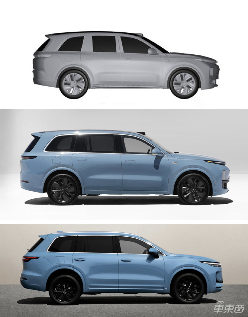 理想 L9 还没交付,小号 L9 就要来了?专利图、路测已曝光