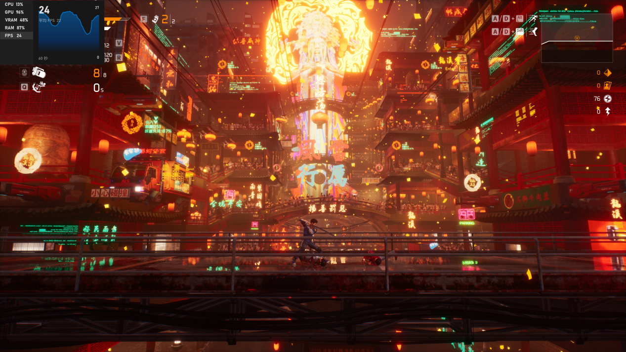 国风赛博朋克游戏《生死轮回》测试:NVIDIA DLSS 加持畅玩 4K 光追高画质