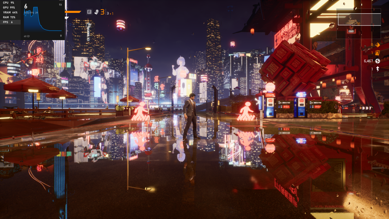 国风赛博朋克游戏《生死轮回》测试:NVIDIA DLSS 加持畅玩 4K 光追高画质