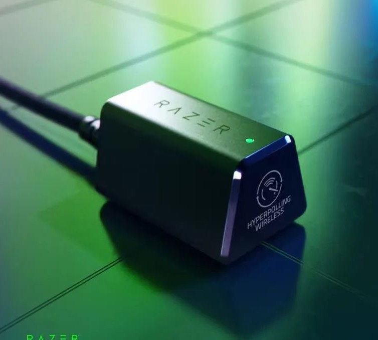 雷蛇发布无线鼠标信号接收器,可将轮询率提升至 4000Hz