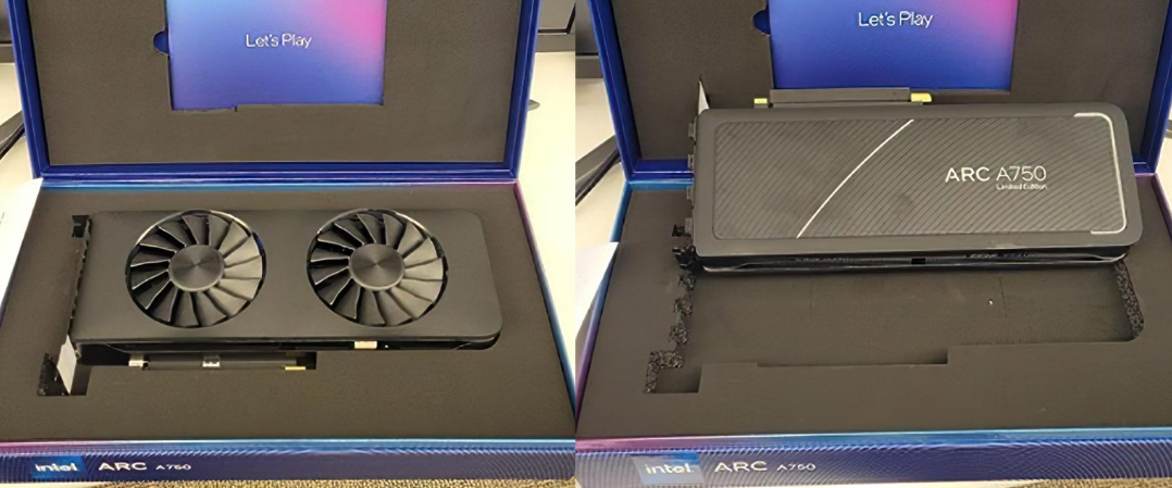 英特尔确认锐炫 A770 显卡配备 16GB 显存,A750 配备 8GB 显存