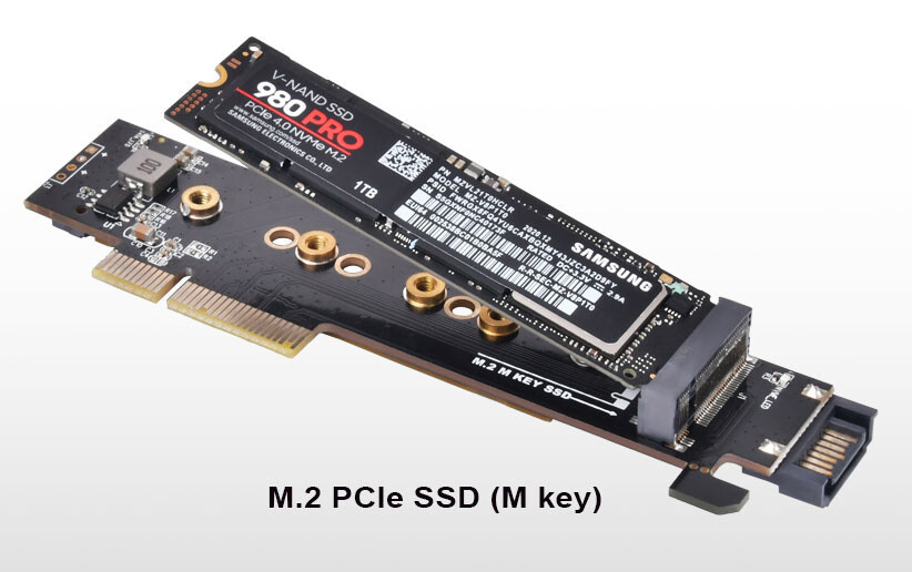 银欣发布 PCIe x4 转接卡,可安装两块 M.2 SSD
