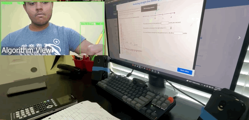 小哥自创 AI 防拖延系统,一玩手机就被“闪瞎”