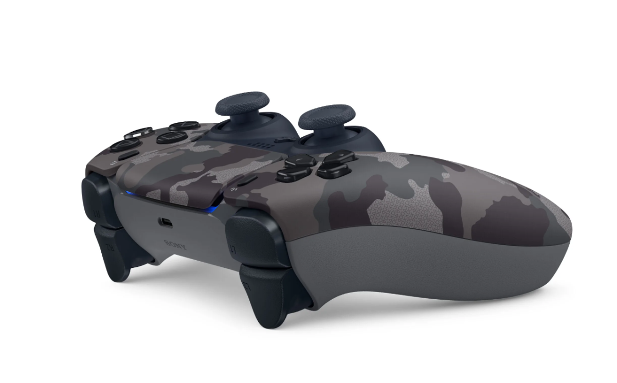 索尼 PS5 主机、手柄、耳机新增“灰色迷彩”配色,将于秋季上市