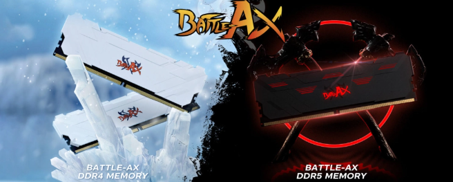 七彩虹推出全新战斧 Battle-AX DDR5 / DDR4 内存套件，售价 299 元起