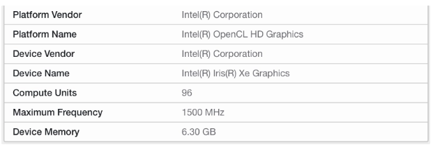 英特尔 13 代酷睿 P 系列处理器核显规格不变,GPU 频率提升