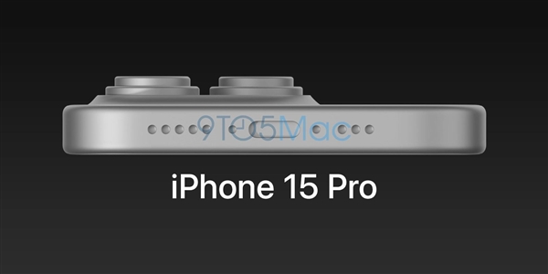 iPhone 15 Pro最新外形渲染:USB-C口