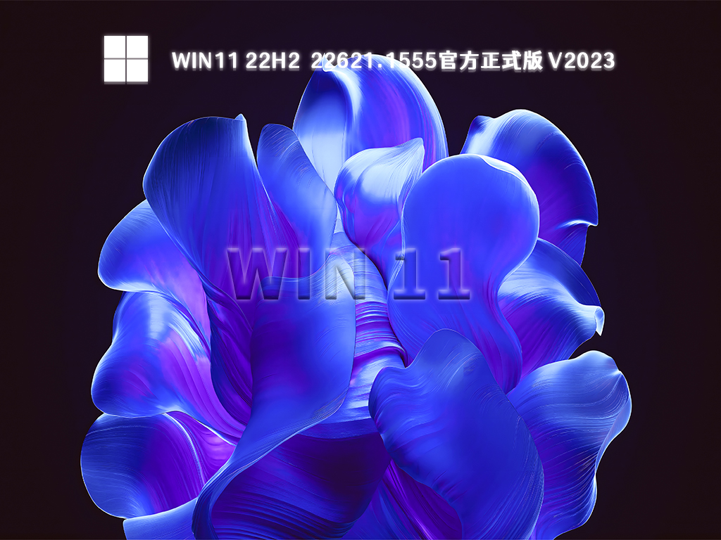Win11 22H2 22621.1555官方正式版 V2023