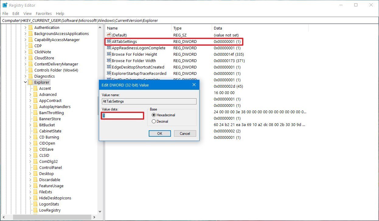 Win10系统如何恢复Alt + Tab快捷键