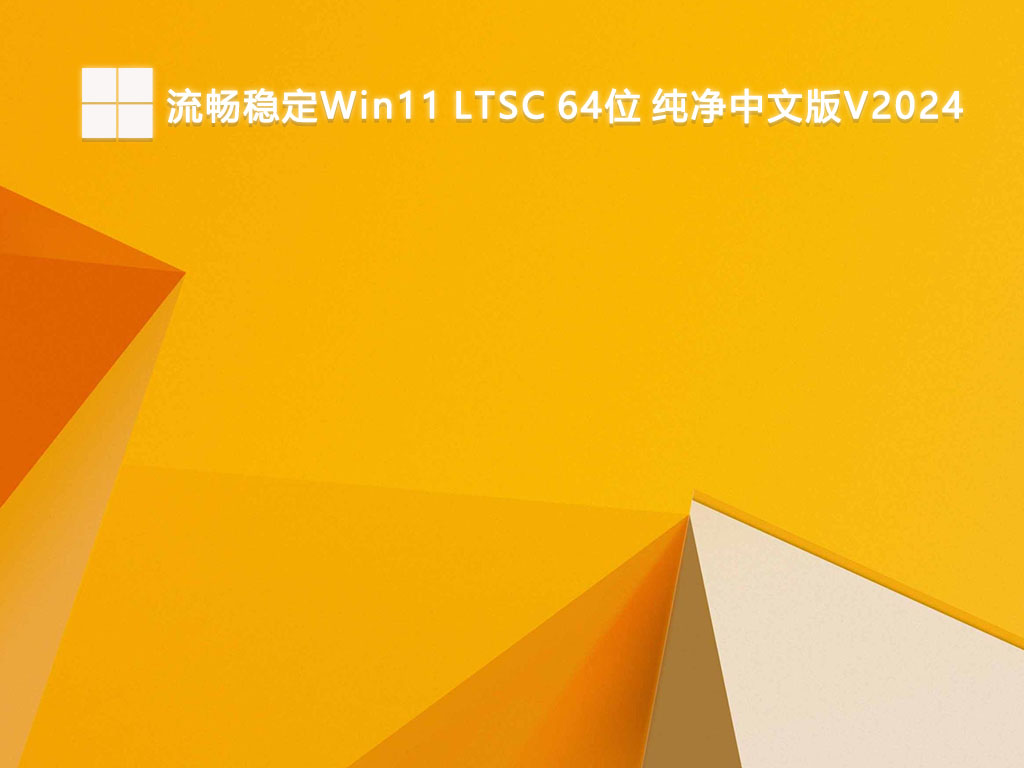 流畅稳定Win11 LTSC 64位 纯净中文版V2024