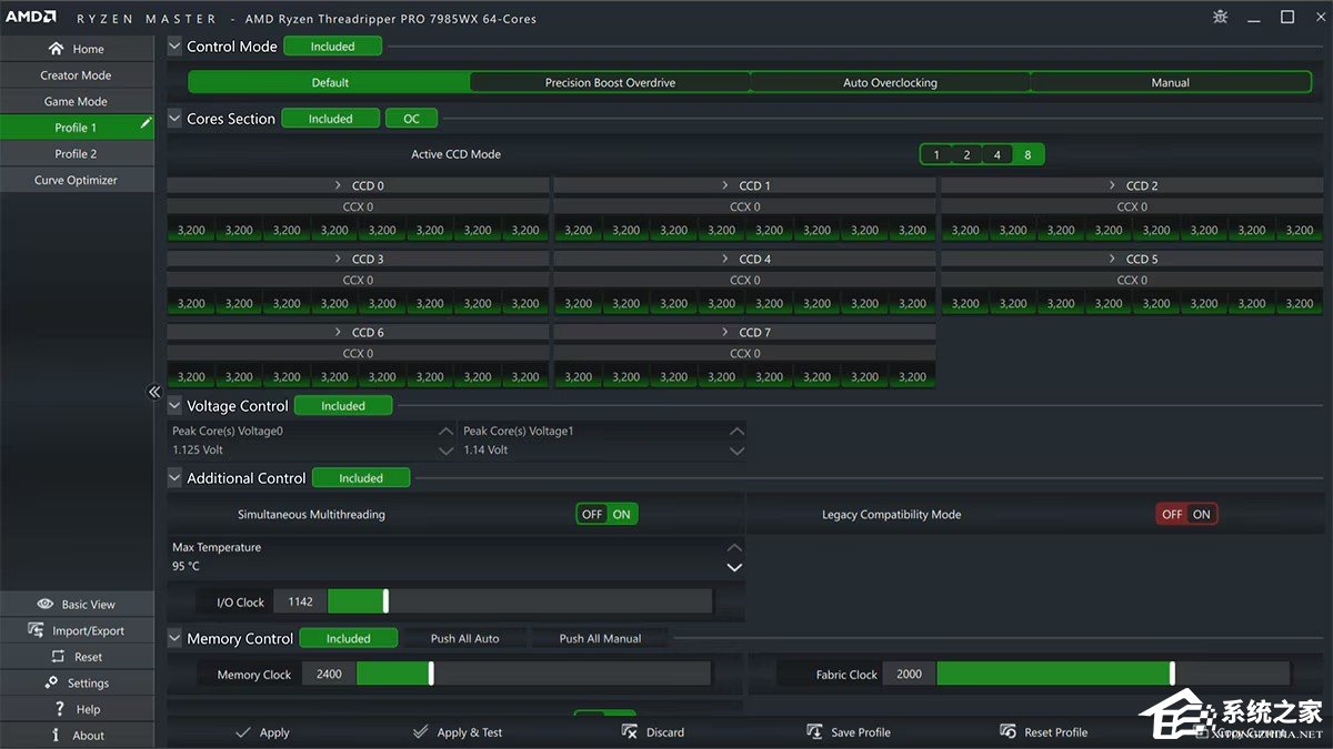 AMD Ryzen Master(锐龙处理器超频工具) V2.14.1.3286 官方版